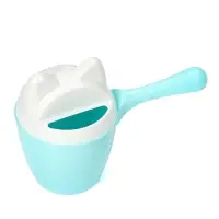 Набор для купания детский: ванночка 86 см, горка, ковш -лейка, голубой