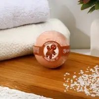 Бомбочка для ванны, 130 г, аромат имбирного печенья, Кладовая красоты