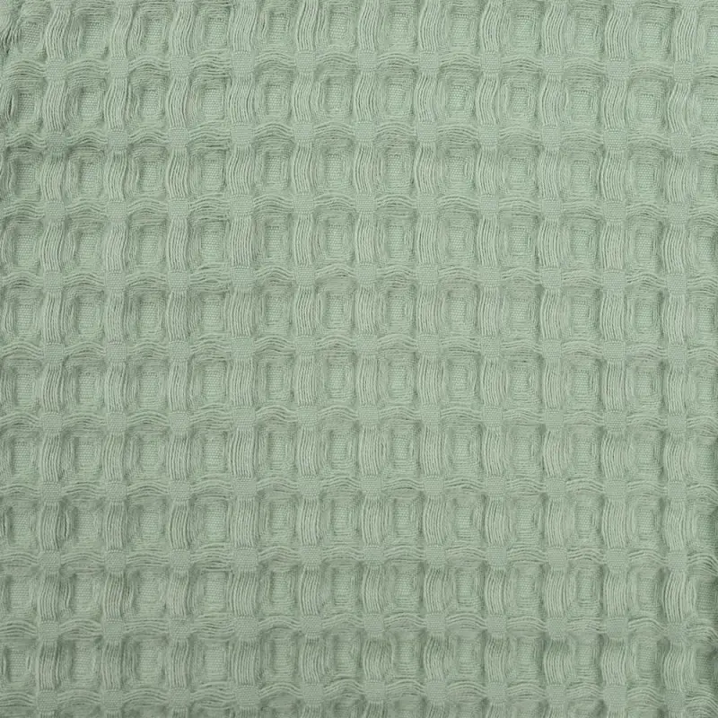 Халат вафельный женский Boho Kimono, зеленая мята, размер M (44-46)