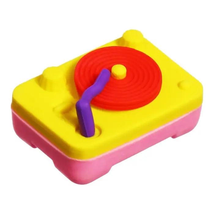 Ластик фигурный сборный Ластик фигурный сборный "Проигрыватель"