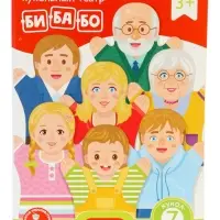 Домашний кукольный театр &laquo;Семья&raquo;, 7 кукол-перчаток