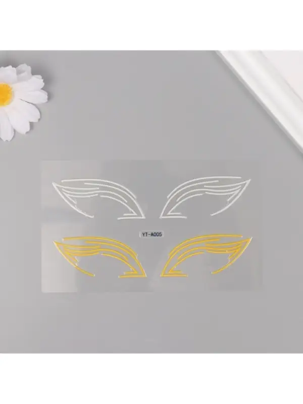 Наклейка на лицо &laquo;Стрелки для глаз. Египет&raquo;, 13&times;13.5 см