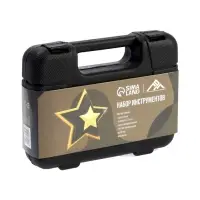 Набор инструментов в кейсе ЛОМ &laquo;23 ФЕВРАЛЯ&raquo;, в подарочной упаковке, 7 предметов