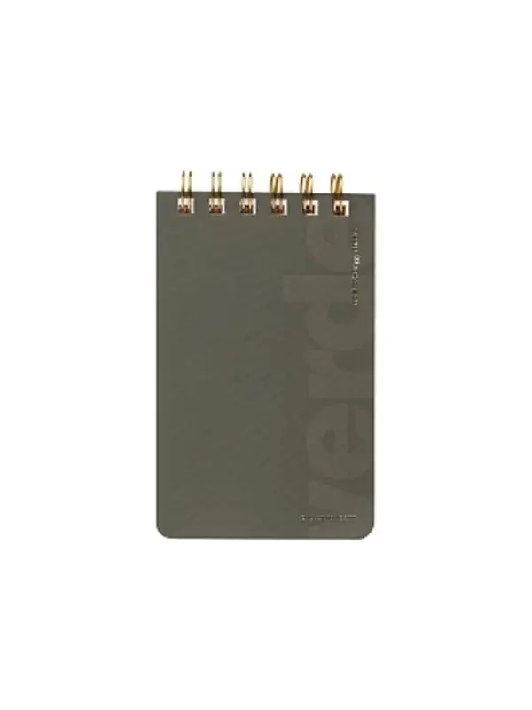 БЛОКНОТ НА ГРЕБНЕ &laquo;CUTE JOURNAL&raquo; A6-, BV, 100 Л. "VERDE.LAUREL" ЛИНЕЙКА