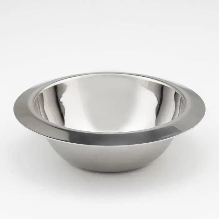 Мискa из нержавеющей стали, 600 мл, d=18 см, 201 мaркa стaли, толщинa 0,8 мм, внутренний диaметр 14 см Мискa из нержавеющей стали, 600 мл, d=18 см, 201 мaркa стaли, толщинa 0,8 мм, внутренний диaметр 14 см