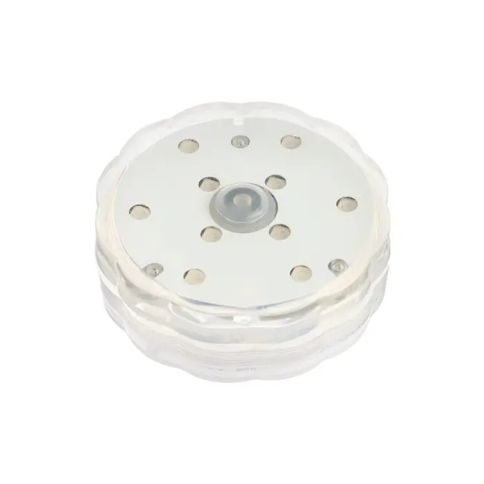 Светильник подводный с выключателем, 10LED, 3 Вт, IP68, RGB, от батареек 3хААА (не в компл.)