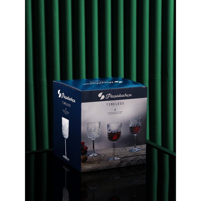 Набор стеклянных бокалов Timeless, 330 мл, 4 шт Набор стеклянных бокалов Timeless, 330 мл, 4 шт