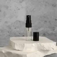 Флакон для парфюма, с распылителем, 3 мл, фасовка – 5 шт., чёрный
