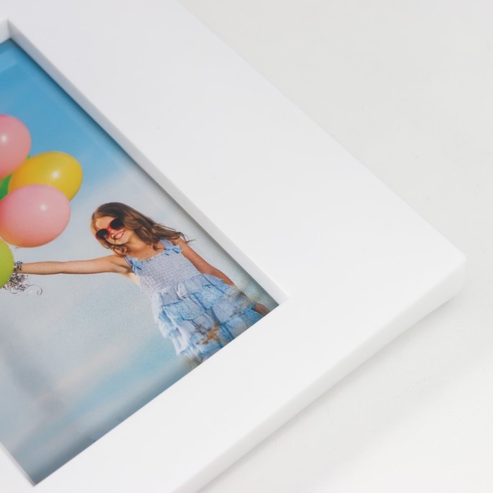 Мультирамка  Мультирамка "СЕМЬЯ" коллаж на 9 фото 10х15 см, белый с золотым