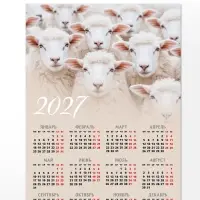 Календарь 2027, настенный, А3 &laquo;Стадо баранов&raquo;