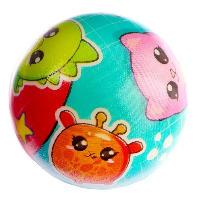 Мяч детский мягкий &laquo;Твои друзья&raquo;, 4.5 см, в шоубоксе