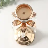 Подсвечник на 1 свечу &laquo;Фонтан&raquo;, d=2 см, 12&times;12&times;36 см