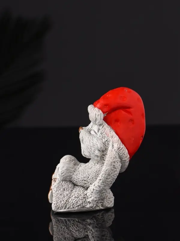 Фигура Фигура "Кролик в колпаке" 7 см, серый