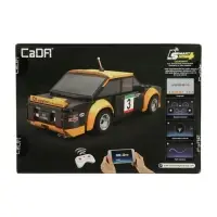 Конструктор радиоуправляемый "Спорткар", 216 деталей, 2 варианта управления