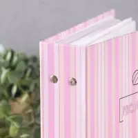 Фотоальбом 200 фото 10X15см, "Три пуговки", розовый, ПП карм. Фотоальбом 200 фото 10X15см, "Три пуговки", розовый, ПП карм.