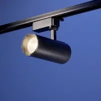 Трековый светильник Luazon lighting, LTL-008, 20 Вт, 1400 Лм, 4000 K, чёрный, свечение нейтральное белое