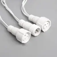 Гирлянда &laquo;Нить&raquo; 10 м, IP44, УМС, белая нить, 100 LED, свечение мульти, 220 В