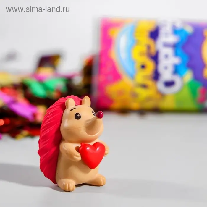 Хлопушка с игрушкой «Хлопушка-сюрприз», ёжики МИКС Хлопушка с игрушкой «Хлопушка-сюрприз», ёжики МИКС