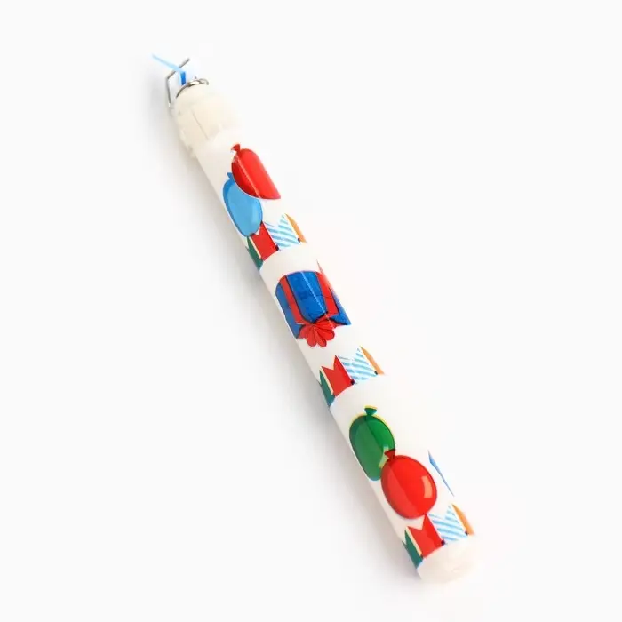 Свеча в торт сюрприз, с открыткой, Минни Маус и Единорог