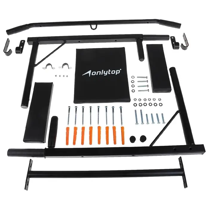 Турник-брусья ONLYTOP &laquo;Прогресс&raquo; 3 в 1, разборный, цвет чёрный