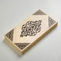 Настольная игра нарды TAKE IT EASY, деревянные большие, 30&times;30 см, кубик 2 шт.