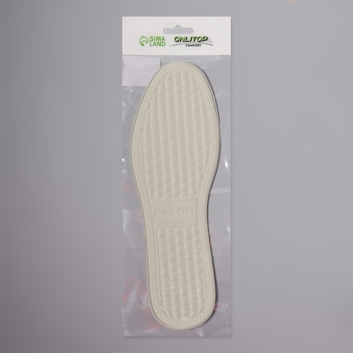 Стельки для обуви, универсальные, с массажным эффектом, р-р RU до 39 (р-р Пр-ля до 39), 25,5 см, пара, цвет белый Стельки для обуви, универсальные, с массажным эффектом, р-р RU до 39 (р-р Пр-ля до 39), 25,5 см, пара, цвет белый