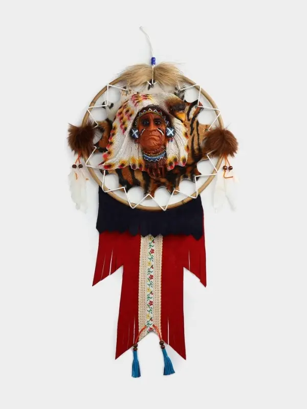 Панно "Вождь" 30х5х60 см