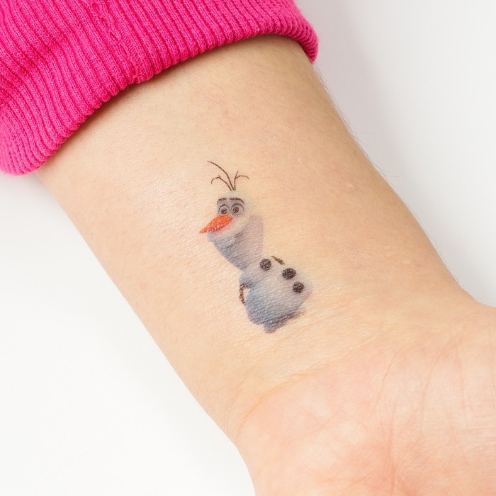 Адвент-календарь «Эльза и Анна», с детскими татуировками — 18 шт., Холодное сердце Адвент-календарь «Эльза и Анна», с детскими татуировками — 18 шт., Холодное сердце