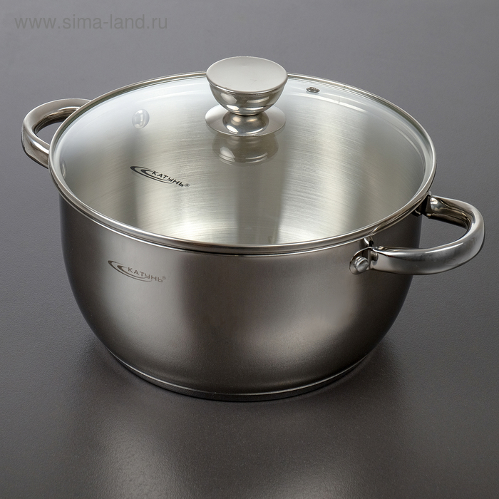 Кастрюля «Антея», 5 л, d=24 см, капсульное дно, индукция Кастрюля «Антея», 5 л, d=24 см, капсульное дно, индукция