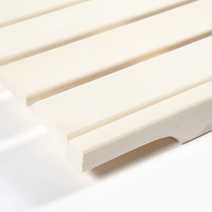 Сидушка на ванну из липы, 70х35х5 см Сидушка на ванну из липы, 70х35х5 см