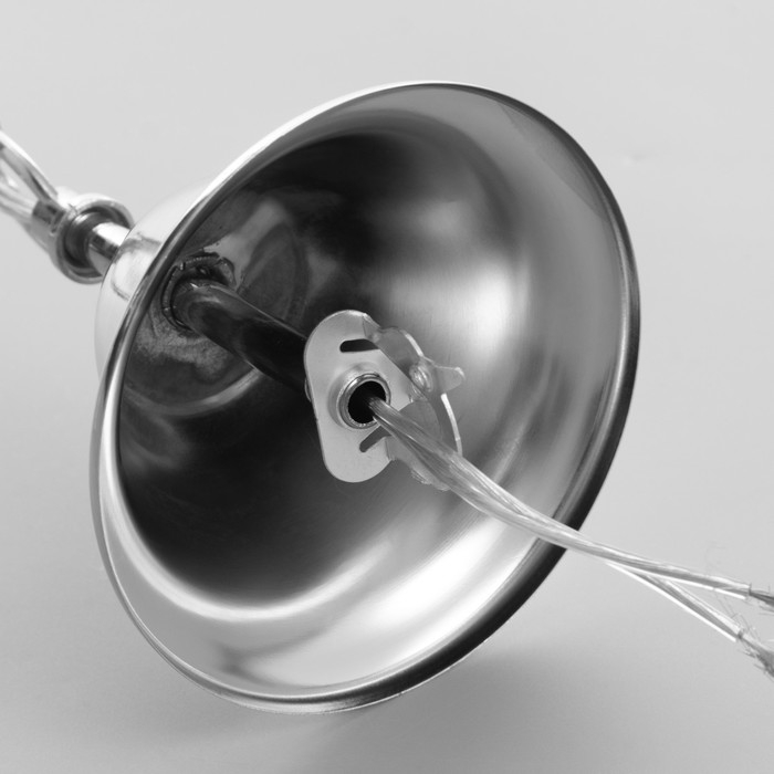 Люстра  Люстра "Харми" 3хE27 40Вт серебро 58х58х41 см BayerLux