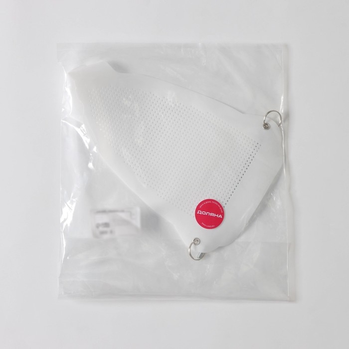 Насадка для утюга термостойкая универсальная Доляна, 23×15,5 см, цвет белый Насадка для утюга термостойкая универсальная Доляна, 23×15,5 см, цвет белый