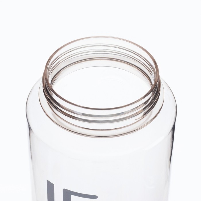 Бутылка для воды спортивная прозрачная, 1.8 л,  Бутылка для воды спортивная прозрачная, 1.8 л, "Риджент"