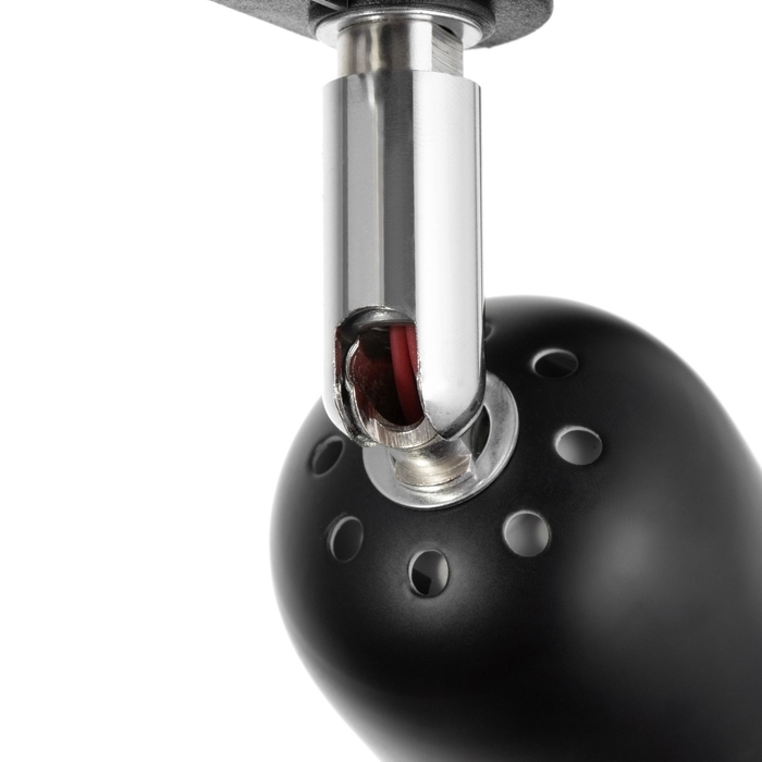 Светильник трековый Светильник трековый "Мудрец" Е27 40Вт черный 9х9х19,5см