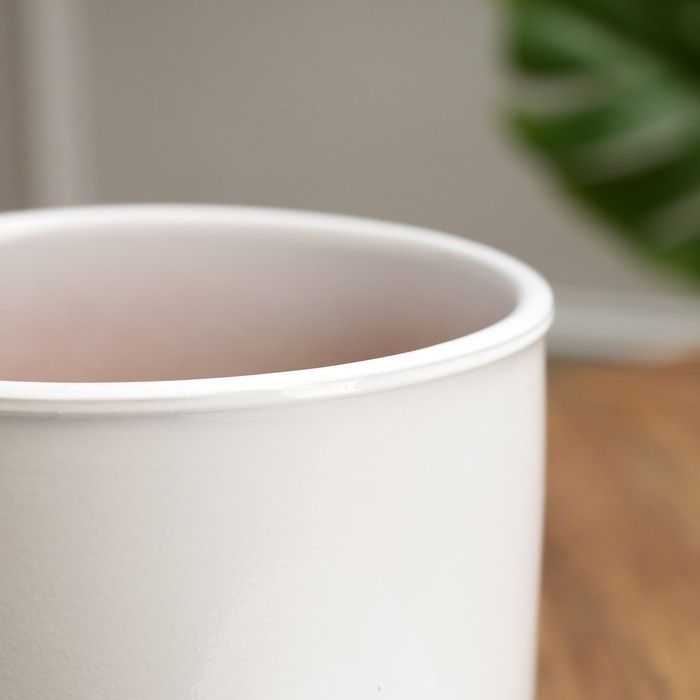 Горшок цветочный  Горшок цветочный "Афродита белый" 1,7 л