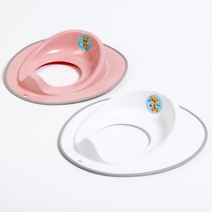 Детская накладка - сиденье на унитаз, цвет МИКС Детская накладка - сиденье на унитаз, цвет МИКС