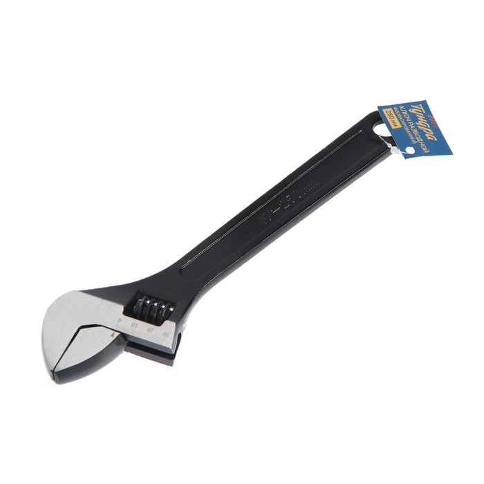 Ключ разводной ТУНДРА, фосфатированный, 250 мм Ключ разводной ТУНДРА, фосфатированный, 250 мм