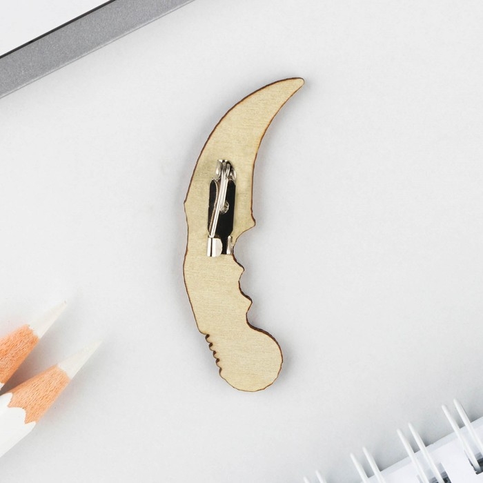 Значок с наклейками «Настоящему защитнику», 6.5 х 9 см Значок с наклейками «Настоящему защитнику», 6.5 х 9 см