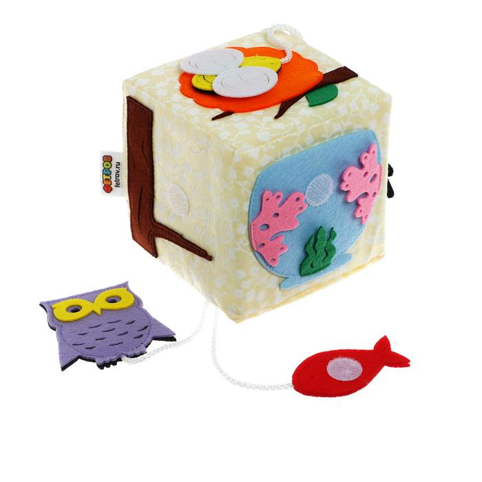 Кубик «Бизикубик. Кто где живёт» 9 × 9 см Кубик «Бизикубик. Кто где живёт» 9 × 9 см