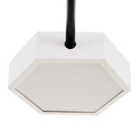 Люстра 1318/8WT LED 192Вт 3000-6000К белый 86х86х25 см BayerLux
