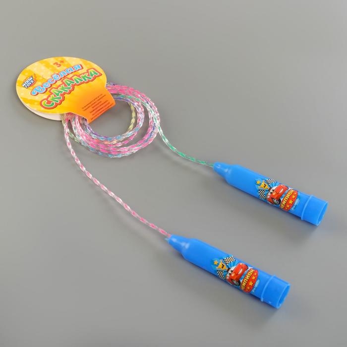 Скакалка детская «Чемпион», цвет синий Скакалка детская «Чемпион», цвет синий