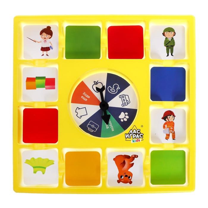 Настольная игра «Покрути в памяти», 1-4 игрока, 4+ Настольная игра «Покрути в памяти», 1-4 игрока, 4+