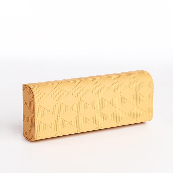 Футляр для очков на магните, длина 15,4 см, цвет светло-жёлтый Футляр для очков на магните, длина 15,4 см, цвет светло-жёлтый