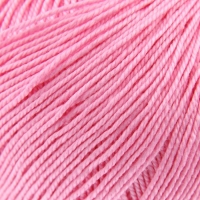 Пряжа "Ажурная" 100% мерсеризованный хлопок 280м/50гр (20-Розовый) Пряжа "Ажурная" 100% мерсеризованный хлопок 280м/50гр (20-Розовый)