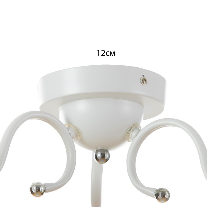 Люстра Люстра " Эмма" 3хЕ27 40Вт белый 51х51х25см BayerLux