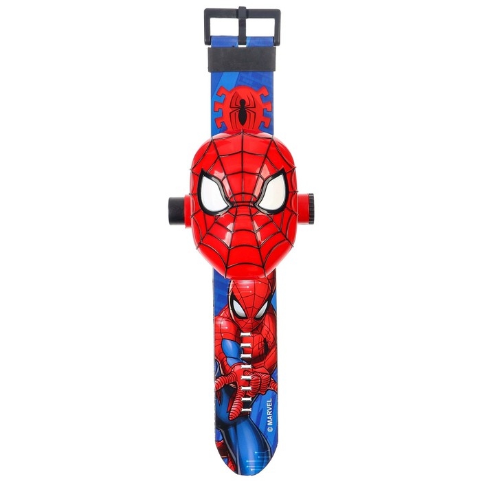 Часы проектор «Человек-паук», свет Часы проектор «Человек-паук», свет