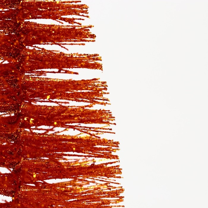 Новогодний декор «Ёлка в золотом цвете с блёстками», 8 × 8 × 15 см Новогодний декор «Ёлка в золотом цвете с блёстками», 8 × 8 × 15 см