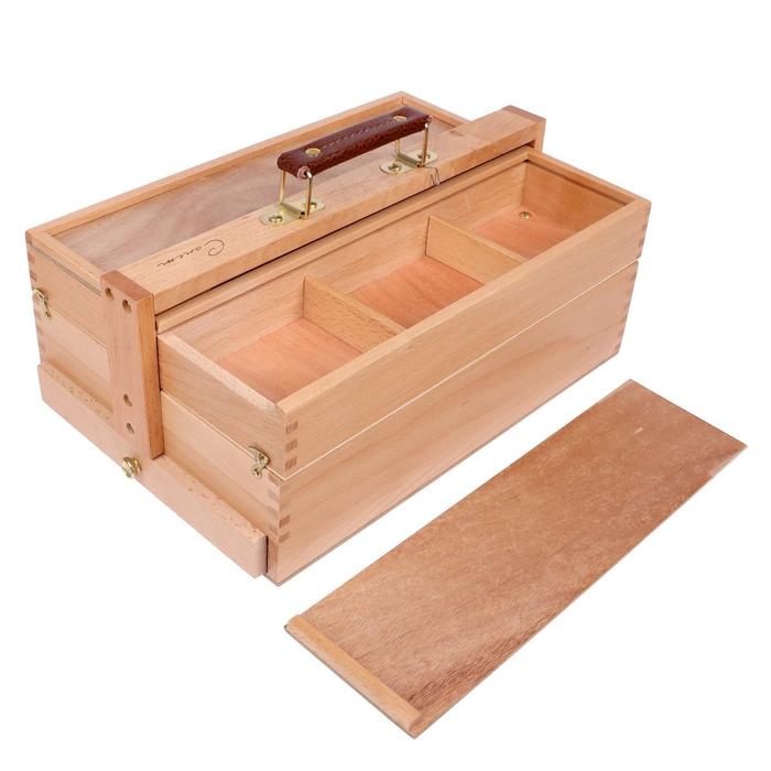 Ящик художника, 360 х 235 х 15 мм, ЗХК Ящик художника, 360 х 235 х 15 мм, ЗХК "Сонет", бук, 1601271-3