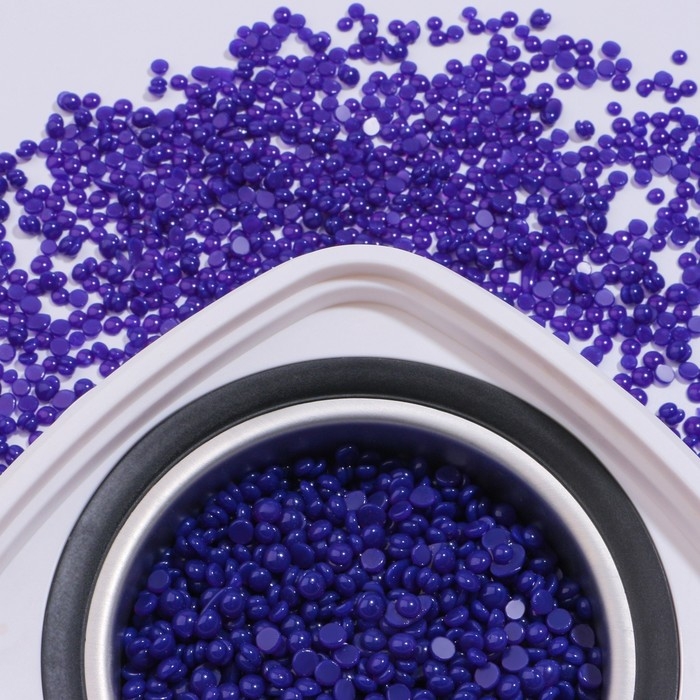 Воск для депиляции, плёночный, в гранулах, 100 гр, цвет индиго Воск для депиляции, плёночный, в гранулах, 100 гр, цвет индиго