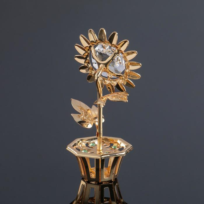 Сувенир «Цветочек Сувенир «Цветочек", с кристаллами